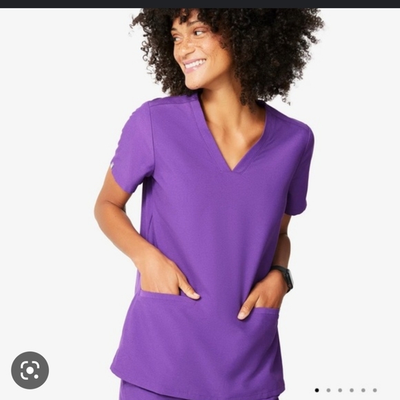 Figs Tops Figs Small Ultraviolet Scrub Set Casmakade Poshmark